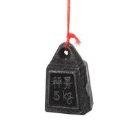 Peso per bilancia meccanica 250 g in ferro nero da appendere | Ricambio per bilance retrò, misurazione precisa, leggero e versatile, formato portatile
