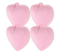 Peso Rosa Pezzi per Palloncini Forma 4 in Resina Cuore a Piena | Compleanno e Matrimonio, Pendente Decorativo Riutilizzabile, Ancoraggio per Elio e Centrotavola