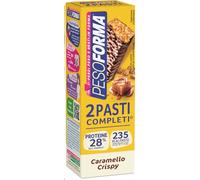 Pesoforma Barrette Caramello Crispy – 2 pezzi da 58 g (116 g)