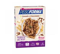 Pesoforma - Barretta Cereali e Cioccolato Confezione 12 Barrette