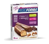 PESOFORMA baretta gusto cioccolato e caramello 12 barrette