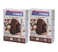 PESOFORMA® Barrette ai 3 Cioccolati 2x372 g Barretta