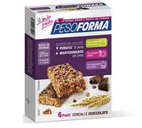 Pesoforma Barrette Cioccolato e Cereali Pasto Sostitutivo 12 pezzi