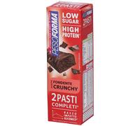 Pesoforma Barrette Pasti Low Sugar Fondente Crunchy 124 g Barretta