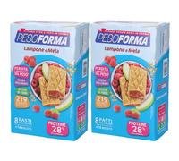 PESOFORMA® Biscotti Lampone e Mela 2x528 g Biscotti