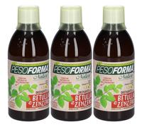 PESOFORMA® Drenante con Betulla e Zenzero 3x500 ml Soluzione orale
