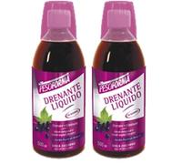 Pesoforma Drenante Liquido Frutti di Bosco, Elimina Liquidi in Eccesso, contrasto Cellulite, con Tè Verde, 500 Ml (Confezione da 2)
