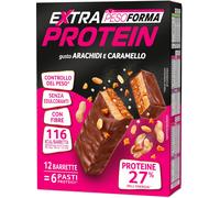 PESOFORMA EXTRA PROTEIN Barrette Proteiche al Gusto Arachidi e Caramello Pasto