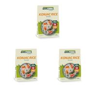 Pesoforma | Konjac Rice Shirataki 150 g, Riso di Konjac Low Carb e Ricco di Fibre, 14 kcal, Pronto in 1 minuto (Confezione da 3)
