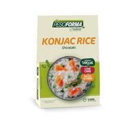 Pesoforma | Konjac Rice Shirataki 150 g, Riso di Konjac Low Carb e Ricco di Fibre, 14 kcal, Pronto in 1 minuto
