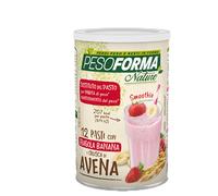 Pesoforma Nature Smoothie Fragola Banana e Crusca di Avena Pasto Sostitutivo 12 Pasti