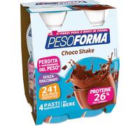 Pesoforma - Pesoforma Choco Shake Sostituto Pasto da Bere 4 Flaconi da 236ml - 981959327