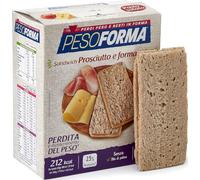 Pesoforma Sandwich Prosciutto e Formaggio, 212 kcal, Confezione da 8