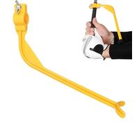Pesoncarl Aiuto per l'allenamento del Polso da Golf, aiuti per l'allenamento a strozzo da Golf Giallo per correggere Le oscillazioni e Smettere di oscillare sopra, Sport