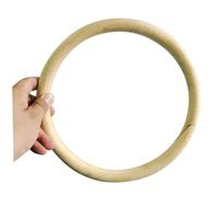 Pesoncarl Ala Chun Ring, diame Interno da 7 Pollici..Ala ad di Legno Chun fittizio Manuale Kung Fu Polso per la Forza di Allenamento per la Forza, Sport