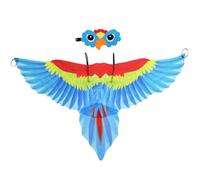 Pesoncarl Costume da, Costume da Pappagallo Blu con Mantello e Maschera per Bambini, bomboniere di Halloween