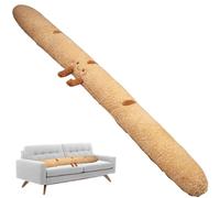 Pesoncarl Cuscino di Pane Carino Peluche 47 Cibo Lungo Peluche Morbido Cuscino per Il Corpo Cartone Animato per Dormire abbracciare Il Corpo Pieno Lavabile con Cerniera Decorativa per Letto, Diva