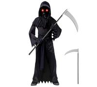 Pesoncarl Grim Reaper Scythe, 39 Costumi da Mietitore cupo Lungo, Armi Giocattolo in plastica Leggera Rimovibile per Gli Oggetti di Scena di Halloween costosello Cosplay Party up, Halloween 2025