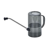 Pesoncarl Small Watering Can, 1L Thickened Garden Watering Pot, Household Long Mouth Watering Kettle Garden Plant Watering Pot Sprayer Indoor Watering Can,Grigio