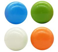 Pesoncarl Squishi Carini, Palline appiccicose a soffitto da 4,5 cm Blowing Luminious Tress Relief Balls Kids Toys 4pcs