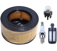 PESORT Kit filtro aria, per motosega per Stihl Ms251 Ms231 Ms241 Ms261 | Ms271 Ms291 Ms391 con lampadine primer 188-512-1 530047721 Benzina CMR6H