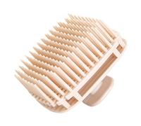 Pespa a shampoo quadrato con flessibili - pennello da massaggio per il cuoio capelluto, adatto a uomini, donne, bambini e animali | Strumento per la cura dei capelli per una pulizia profonda