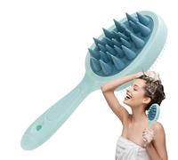 Pespa del cuoio capelluto - pettine da 7,28 pollici | Hands ABS - pennello per massaggiatore a doppio scopo con denti CPU e TPE | Lavaggio per lavaggio per capelli per la pulizia del cuoio rimoz