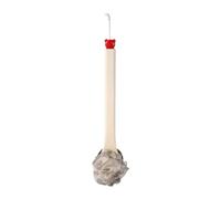 Pespa per bagno maniglia lunga, scrubber posteriore morbido, esfoliante del corpo a doppia faccia, 14.96x3,15 pollici per doccia, cura della pelle, gambe, spalle, casa, bagno, appartamento o un dormit