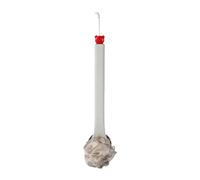 Pespa per bagno maniglia lunga, scrubber posteriore morbido, esfoliante del corpo a doppia faccia, 14.96x3,15 pollici per doccia, cura della pelle, gambe, spalle, casa, bagno, appartamento o un dormit