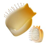 Pespa per capelli da ragazza, pennello per bambini Detangler,Paddle che districa la spazzola per capelli - Il pettine antistatico a cuscino ad aria aggiunge lucentezza e rende i capelli lisci e distri