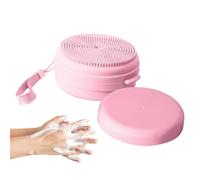 Pespa per il corpo - Scrubber da bagno in silicone, strumento di distributore di sapone 2in1 | Accessorio per pulizia della spa leggera, strumento di bellezza della doccia da viaggio, esfoliante di pe