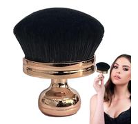 Pespa per il trucco - Fibra più ABS 7.5x5,8 cm | Spazzola per auto -abbronzatura con setole morbide, collo multiuso, corpo, uso delle gambe - polvere ɓrush | Applicatore per la protezione solare, truc