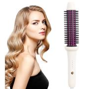 Pespa Per Ioni A Bocchetto Per Capelli - Pettine Di Stile Ione Negativo Da 28 Mm, Pennello Per Ricciolo In Ceramica Riscaldata | Pennello Di Raddrizzamento Del Ferro Termico Professionale, Strumento D