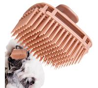 Pespa Per Massaggiatore Del Cuoio Capelluto - Pennello Shampoo Quadrato | Strumento Di Cura Dei Capelli Multiuso Con Setole Ultra-morbide, Design Resistente All'acqua Per L'uso Della Doccia, Promuove