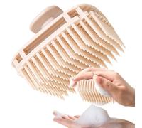 Pespa Per Massaggiatore Del Cuoio Capelluto - Pennello Shampoo Quadrato | Strumento Di Cura Dei Capelli Multiuso Con Setole Ultra-morbide, Design Resistente All'acqua Per L'uso Della Doccia, Promuove