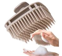 Pespa per massaggio al cuoio capelluto quadrato - pennello per shampoo in silicone morbido per uomini, donne, bambini e animali | Stimolatore del cuoio capelluto per la cura dei capelli, districante