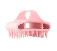 Pespa Per Massaggio Del Cuoio Capelluto - Cuoio Masseur Per Storie Umido A Secco | Stimolare La Crescita Dei Capelli Rosa | Petto Di Capelli In Silicone | Ideale Per La Pulizia E Il Dolce Massaggio Ri