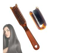 Pespa setole pieghevole, cresta di capelli pieghevoli, spazzola per capelli massaggio | Ripasso per capelli massaggio antistatico, pennello per il design dei capelli portatili, per viaggi per viaggiar