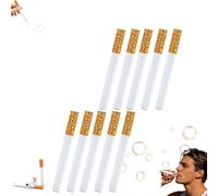 Pessrrtewg 10 sigarette a forma di bolle, per sigarette con liquido, per feste di compleanno, per uomini e donne