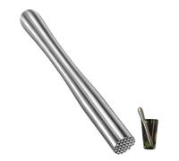 Pestello Cocktail,Pestello per Cocktail in Acciaio Inossidabile Professionale Pestello da Cocktail Limone Schiacciapatate Bastone per Fare Mojito per Tritare Cubetti di Ghiaccio,Spezie,Frutta