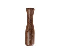 Pestello in Legno per Aglio 17,5 cm, Pestello Ergonomico per Spezie ed Erbe, Utensile da Cucina Multiuso in Legno Massello Naturale per Cucina e Bar (B)