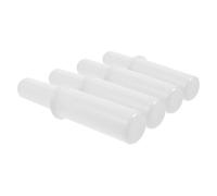 Pestello per Tritacarne Bianco in Plastica 4 Pezzi Riutilizzabile | Strumento per Salsicce e Carne, Superficie Liscia Antiaderente, Aiuta a Lavorare in Fretta