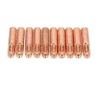 Pesti di saldatura MIG in rame 10pcs 0,8 mm Accessori di sostituzione degli ugelli
