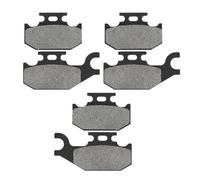 Pesti freno impostati anteriori e posteriori compatibili con modelli BRP 330 400 500 650 800 max missione ds std xt ho 4x4 2x4(1 Set)