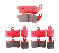 Pesti freno in ceramica posteriore anteriore compatibile con MT-01 MT-01s moto 6 pistone pistone pistone pistone 2007 2007 2008 2000 2010(All 3 pair)