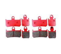 Pesti freno in ceramica posteriore anteriore compatibile con MT-01 MT-01s moto 6 pistone pistone pistone pistone 2007 2007 2008 2000 2010(Front 2 pair)