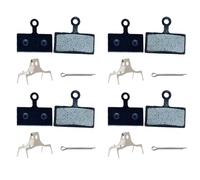 Pesti freno per biciclette compatibili con G01S M9000 M985 M988 XT M8000 M785 SLX M7000 M666 M675 M615 Freni a disco in resina 1 coppia 2 coppie o 4 coppie opzioni(4 pairs Resin)