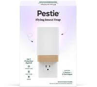 Pestie Trappola per insetti volanti, NanoPulse Tech attira e uccide mosche, moscerini della frutta e moscerini, trappola per mosche 24/7 con luce UV, design moderno, senza disordine, facile scambio di