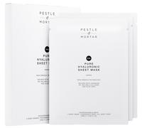 Pestle & Mortar - Pure Hyaluronic Sheet Mask - Maschera in tessuto 3 St.