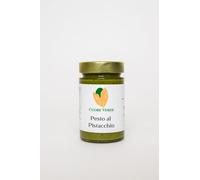 Pesto Di Pistacchio Salato Condimento Siciliano Ideale Per Pasta Pizza Contorni E Ricette Tipiche Di Bronte Contenente Solo Pistacchio E Olio SENZA GLUTINE